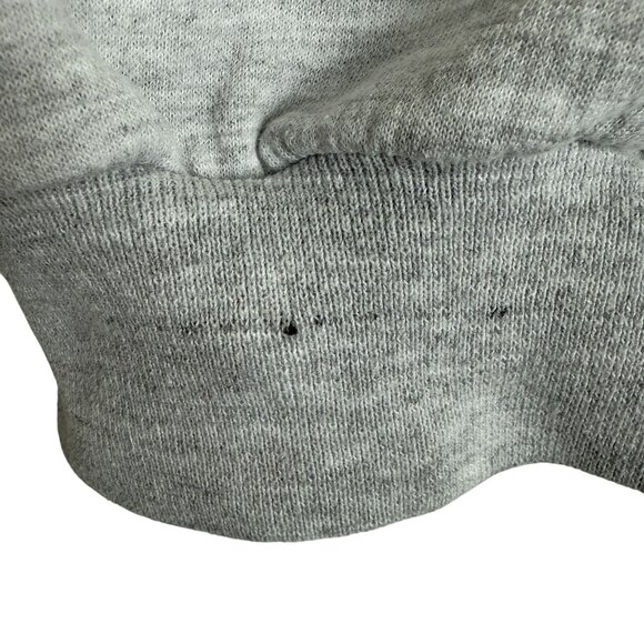 Vtg 90s Morning Sun 3X Collared Sweatshirt Textured Graphic Birds at Birdbath - Picture 11 of 11